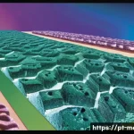 Home 22 금속재료기사 필기 공부법 - A highly detailed cross-sectional illustration of metallic microstructures showing phases like pearl...